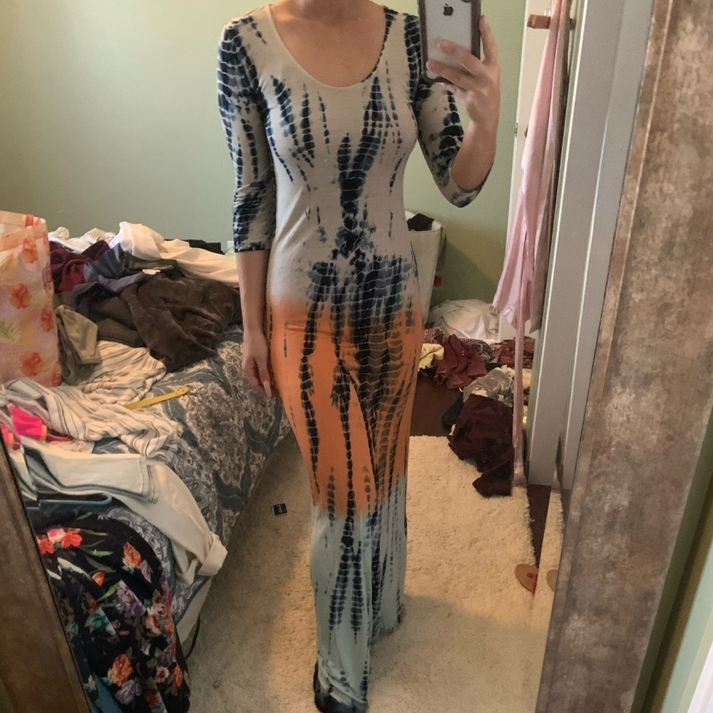 Element tyedye maxi dress